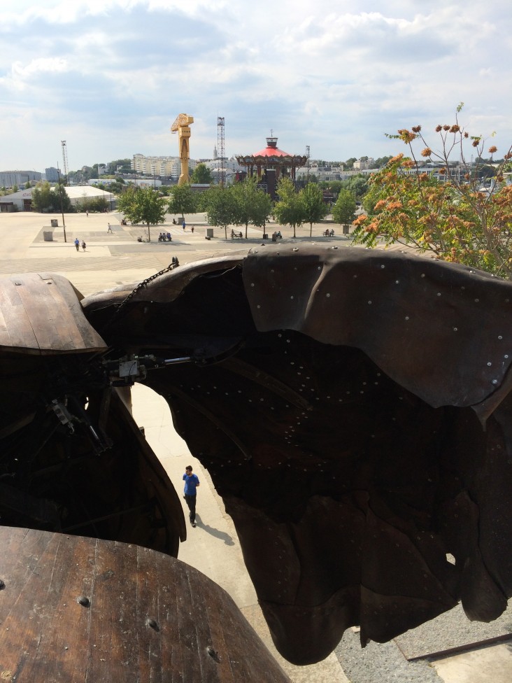 Em cima do elefante - Les Machines de l'Île de Nantes © Viaje Comigo