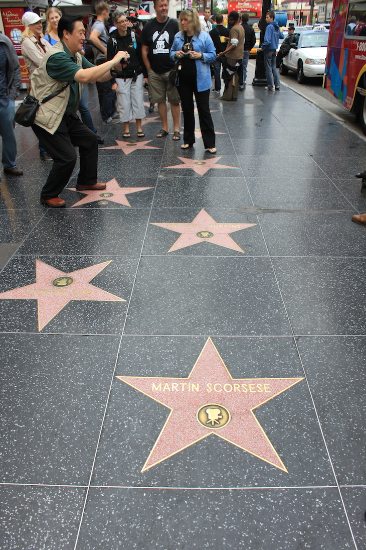 Martin Scorsese - Hollywood Boulevard