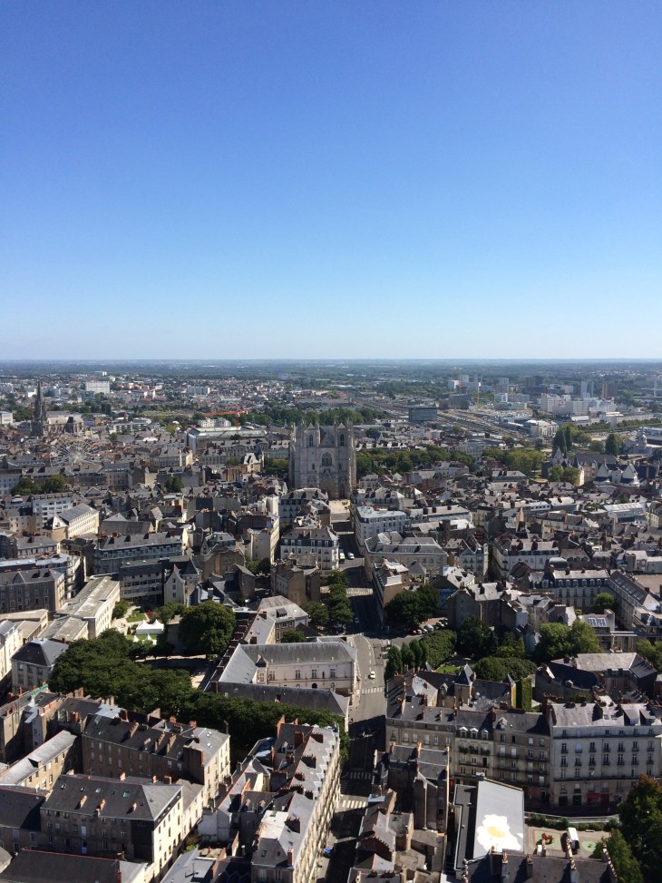 Nantes - vista da Torre Bretanha © Viaje Comigo