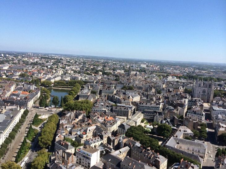 Nantes - vista da Torre Bretanha © Viaje Comigo