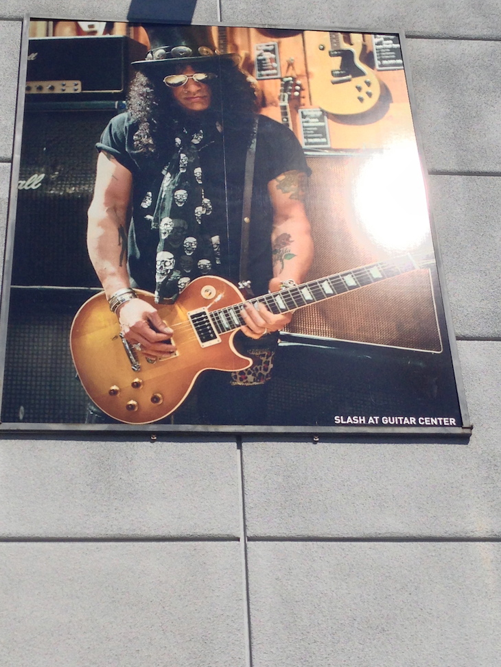 Slash no Guitar Center