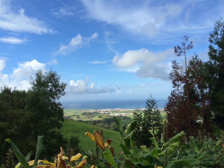 Vista da Caldeira Velha, Ribeira Grande, São Miguel, Açores