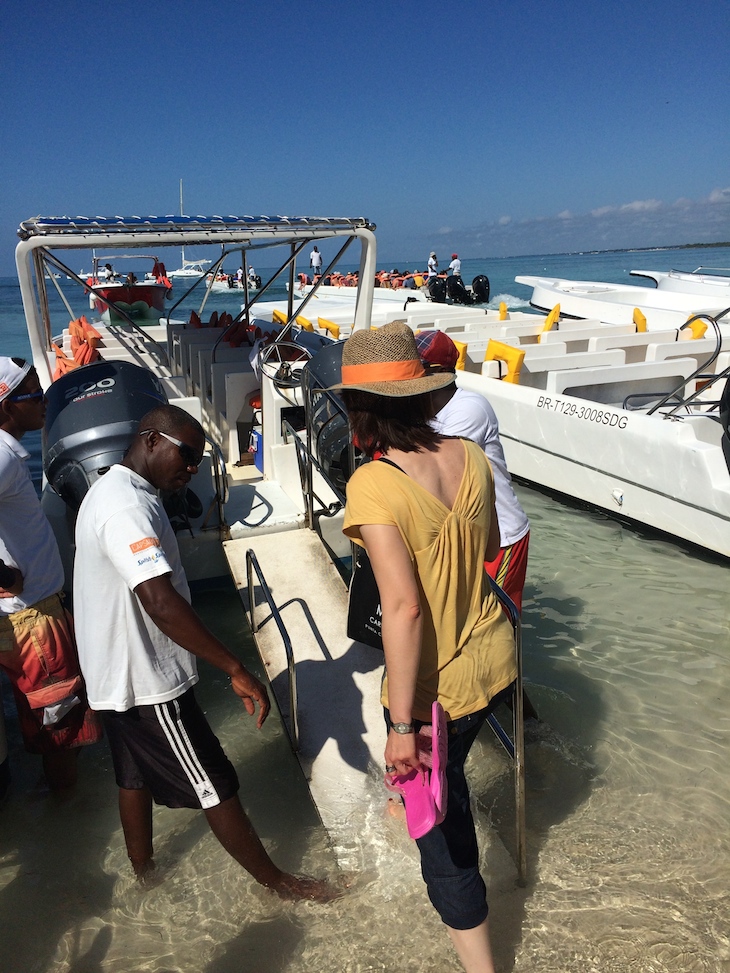 Partida para a Ilha Sanoa, República Dominicana