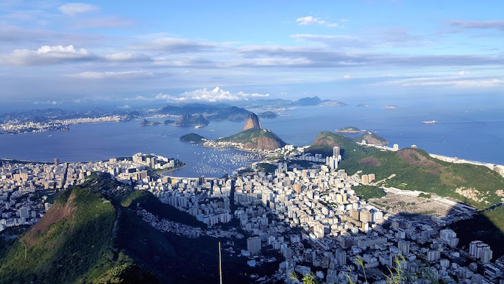 Vista do Corcovado, Cristo Redentor, Rio de Janeiro, Brasil © Viaje Comigo