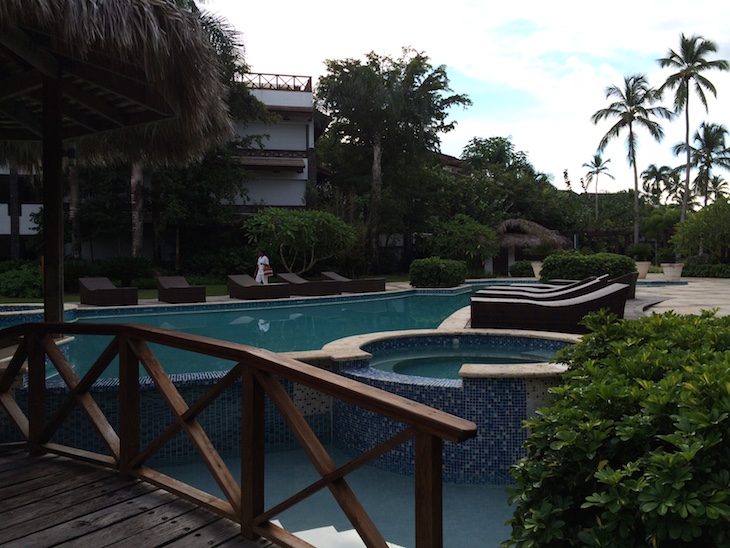 Uma das piscinas de Balcones del Atlântico