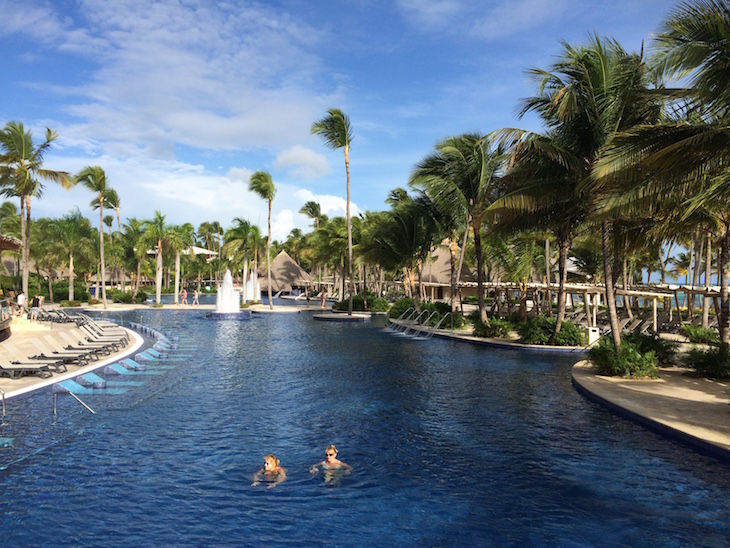 Uma das piscinas do Barceló Bávaro Palace Deluxe