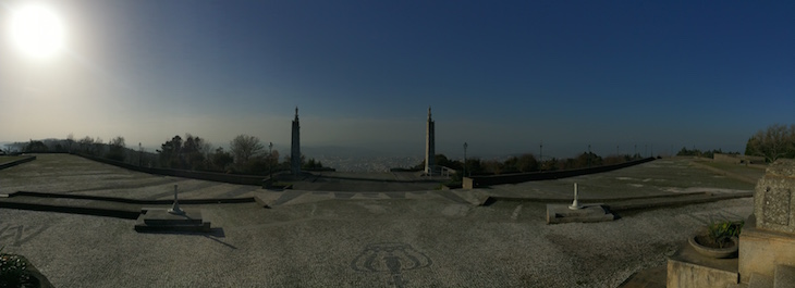 Vista do Santuário do Sameiro para a cidade de Braga