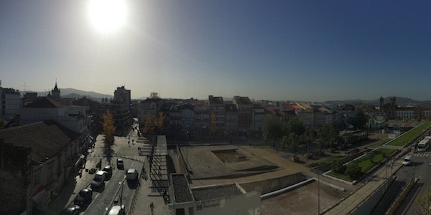 Panorâmica do hotel Ibis Braga © Viaje Comigo