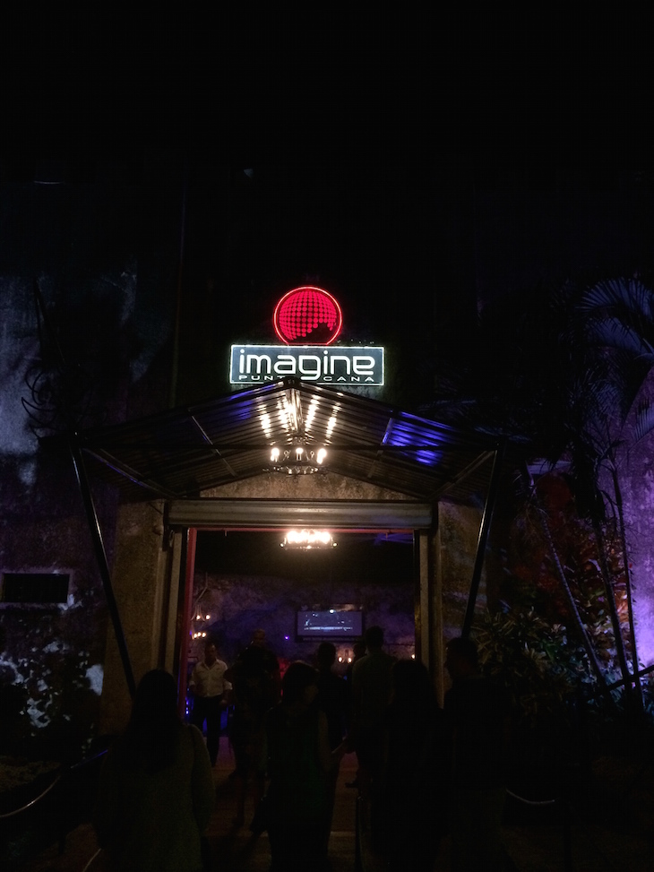 Entrada da Discoteca Imagine, Punta Cana, República Dominicana