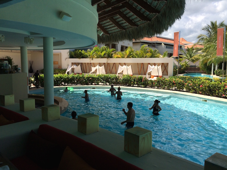 Aulas na piscina- Paradisus Punta Cana Resort