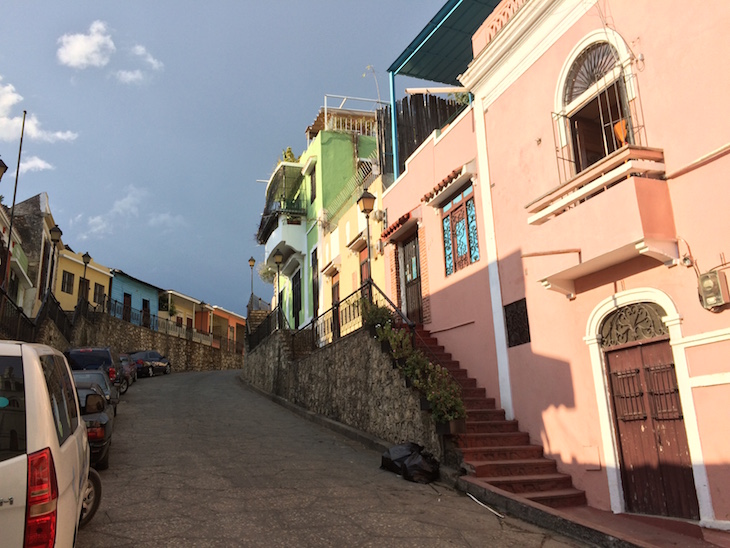 Rua onde foram filmadas cenas do filme "The Godfather" em Santo Domingo