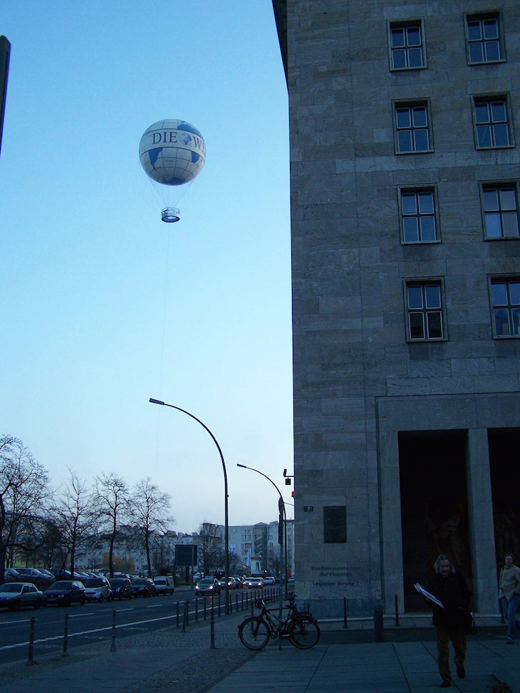 Balão no ar em Berlim