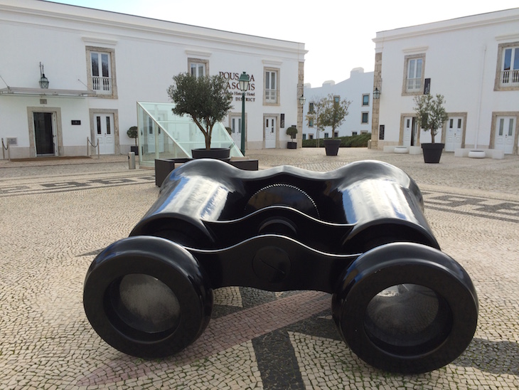 Binóculos gigantes - Pousada de Cascais