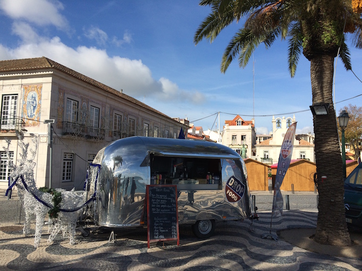 Food truck junto da praia de Cascais