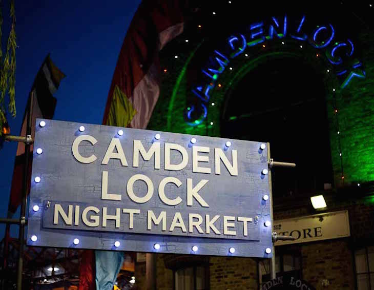 Camden Lock Market- Direitos Reservados Camden Lock Market