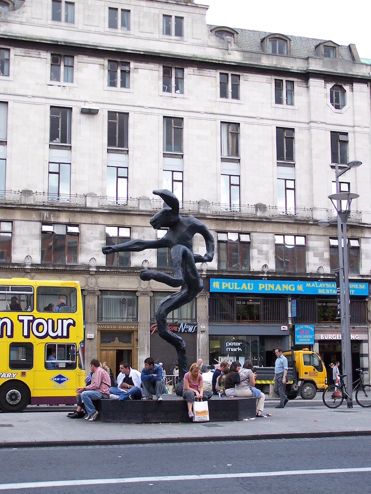 Estátua em Dublin