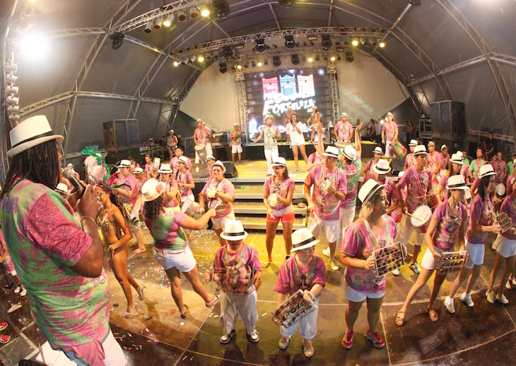 Pré-carnaval Bloco Bons Amigos - Carnaval de Fortaleza. Crédito para Prefeitura de Fortaleza