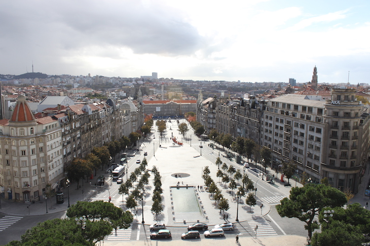 Vista da Câmara Municipal do Porto