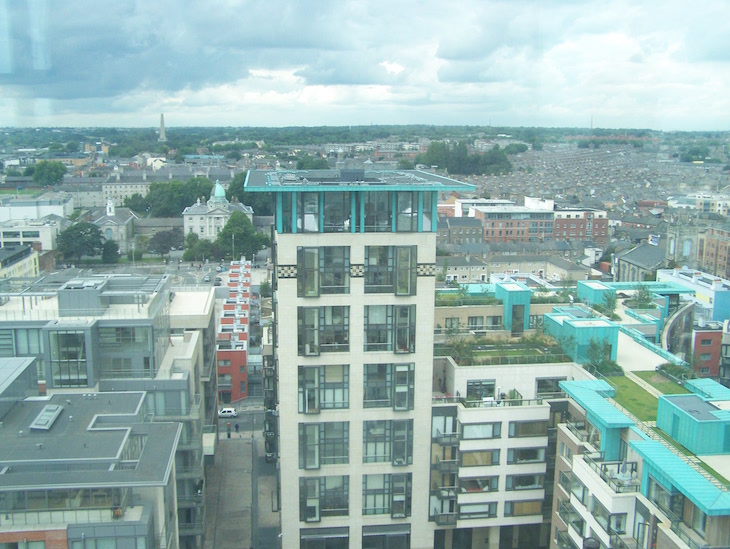 Vista panorâmica de Dublin