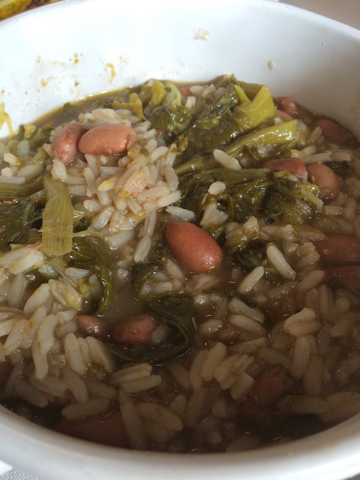 Arroz de feijão n'O Rápido