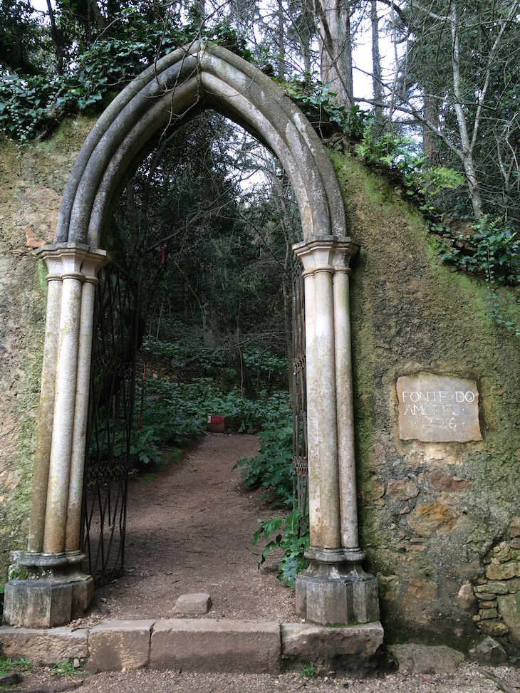 Fonte dos Amores e Arcada, Quinta das Lágrimas, Coimbra