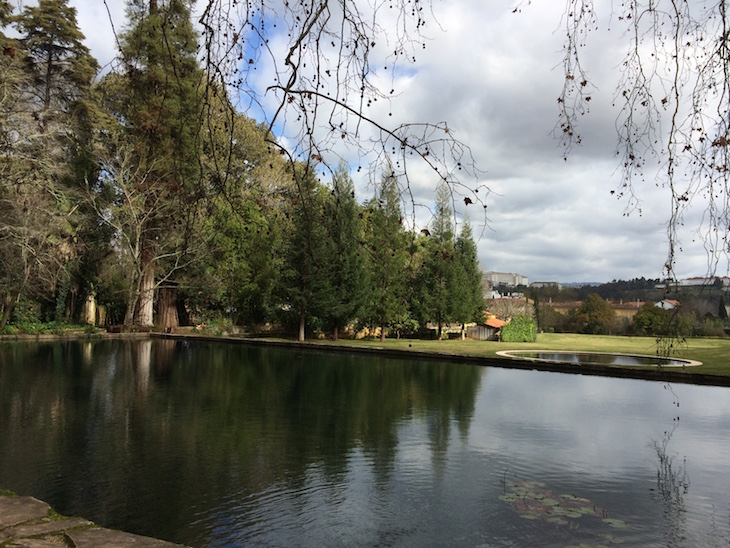 Lago que vem da Fonte das Lágrimas, na Quinta das Lágrimas, Coimbra