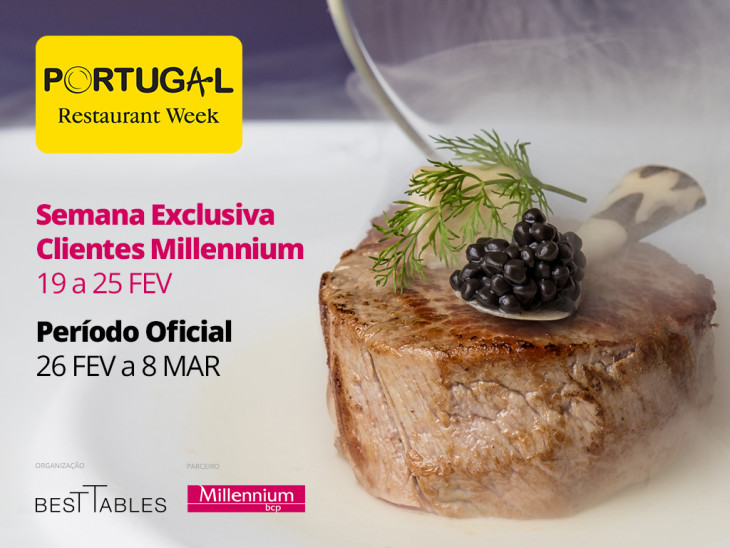 Millenniun no Portugal Restaurant Week