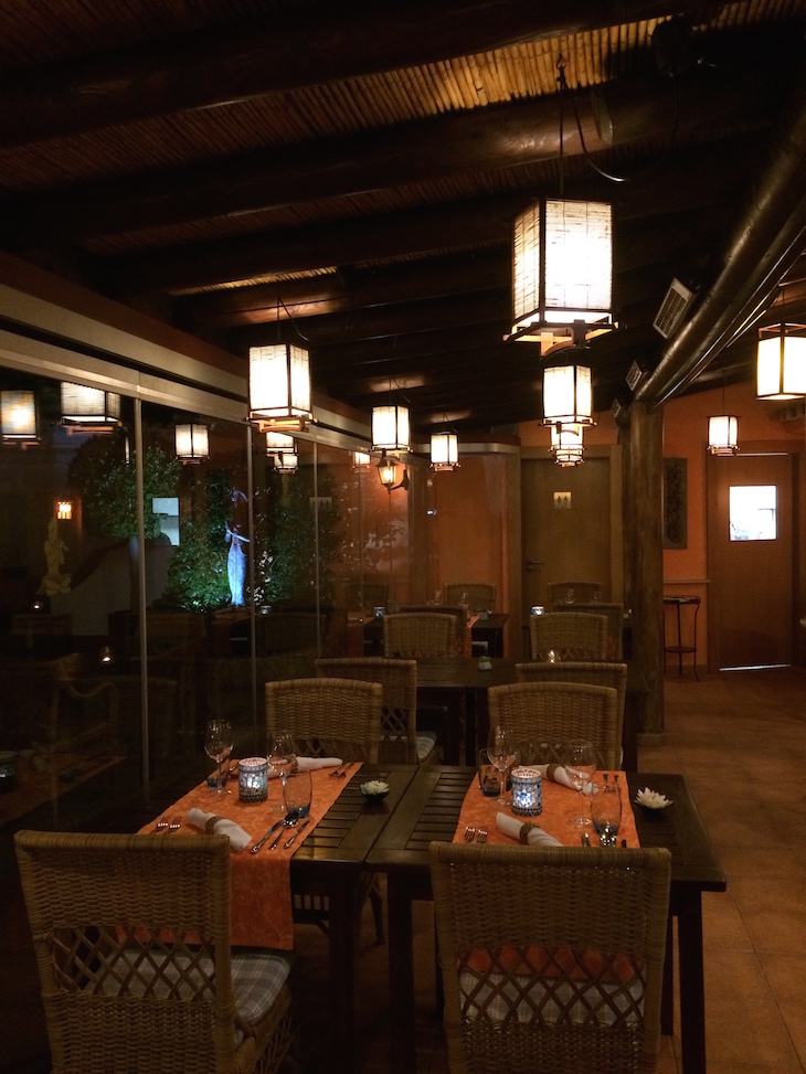 Restaurante Thai Garden (à noite)
