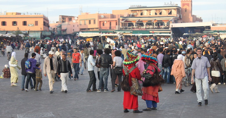 Aguadeiros na Djemaa El Fna