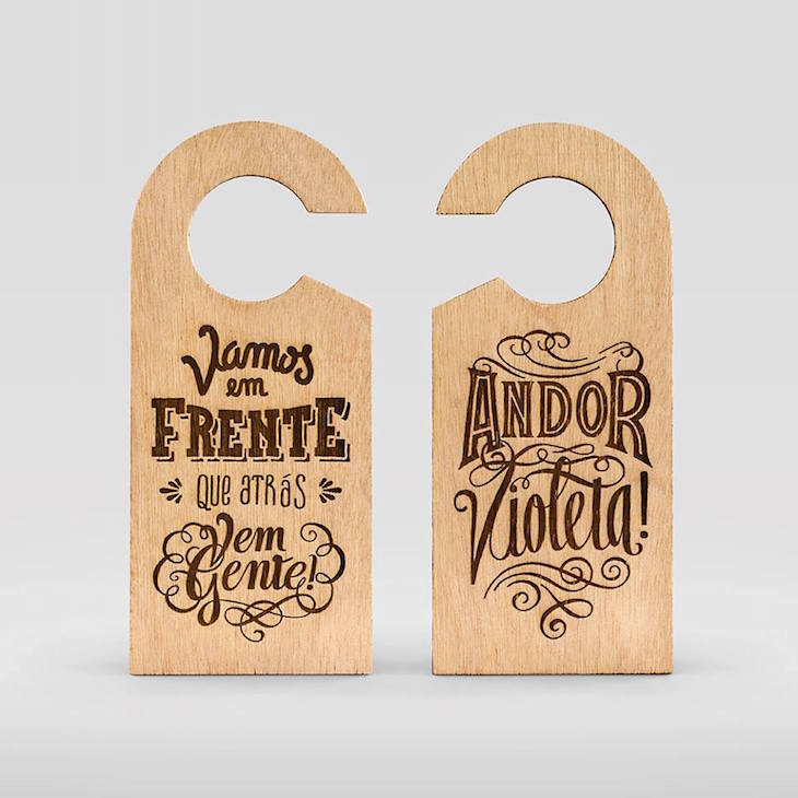 Door Hanger 06 - Gravada frente e verso