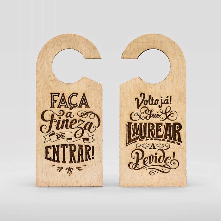 Door Hanger 07 - Gravada frente e verso