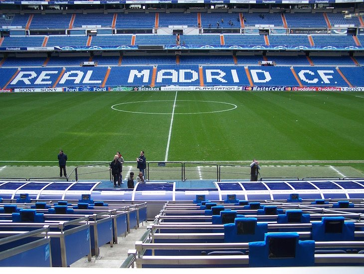 Estádio Santiago Bernabéu - Madrid - Espanha © Viaje Comigo