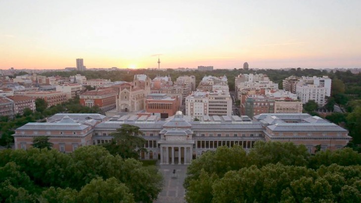 Vista aérea do Museu do Prado- Créditos: Museu do Prado