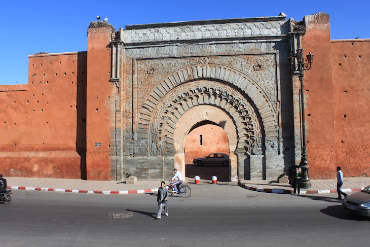 Porta Bab Agnaou, Medina Marraquexe