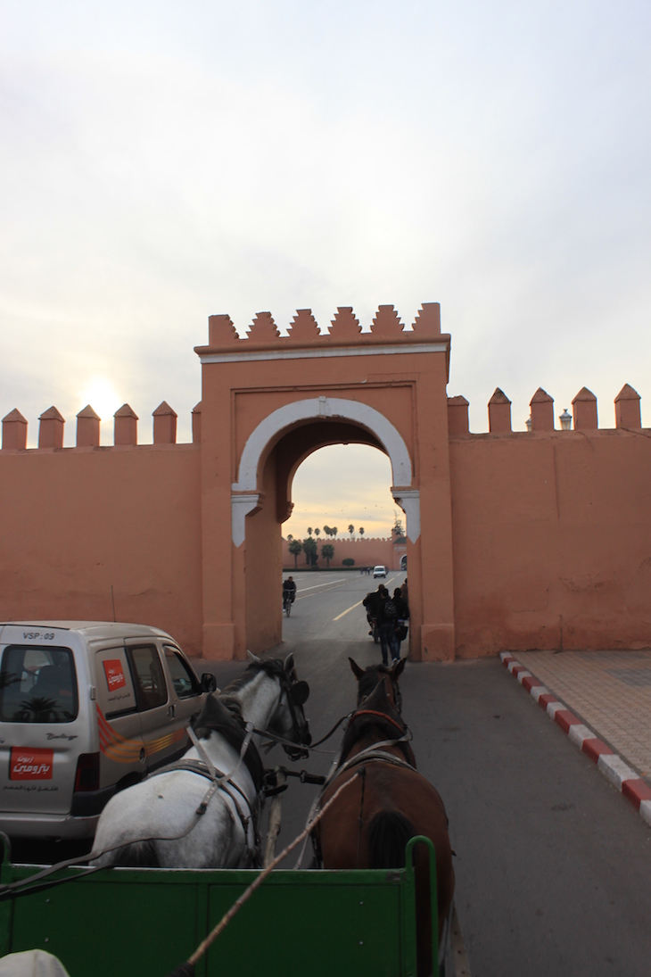 Porta da muralha de Marraquexe