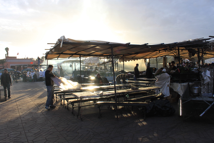 Restaurantes na Djemaa El Fna