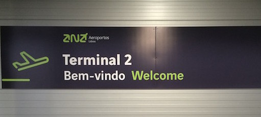 Terminal 2 no Aeroporto de Lisboa