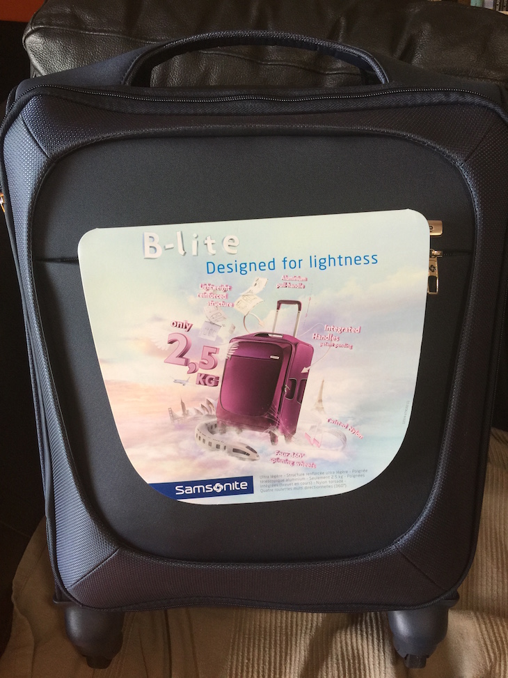 A minha B-Lite Samsonite