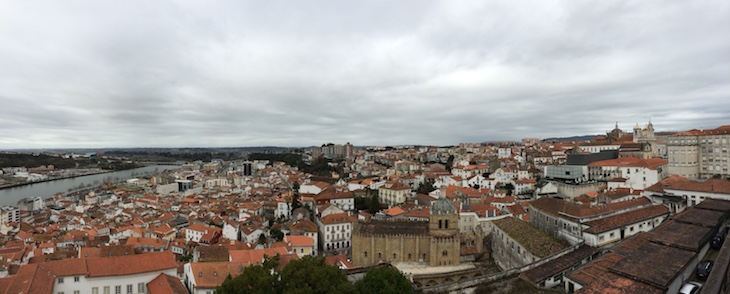 Panorâmica da cidade da Universidade de Coimbra