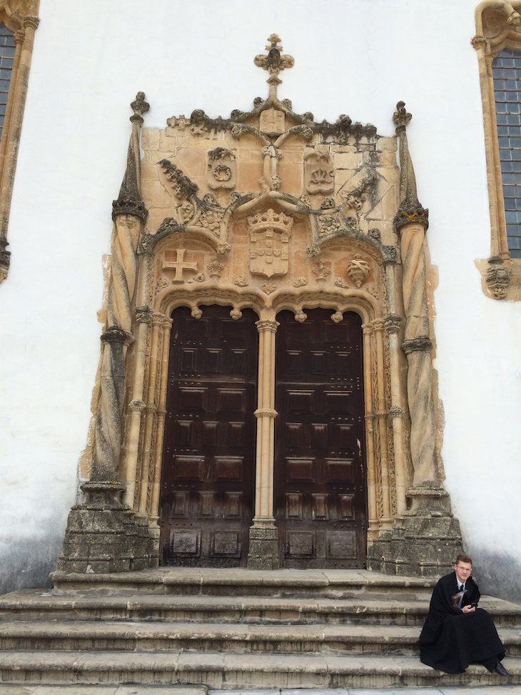 Porta da no Pátio das Escolas Universidade de Coimbra