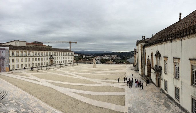 Pátio das Escolas da Universidade de Coimbra