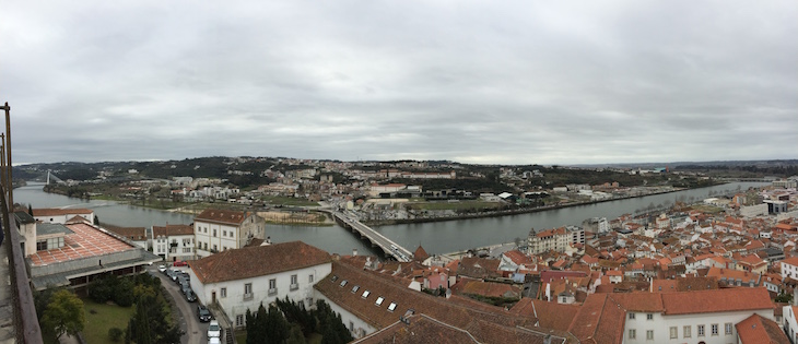 Rio Mondego visto da Universidade de Coimbra