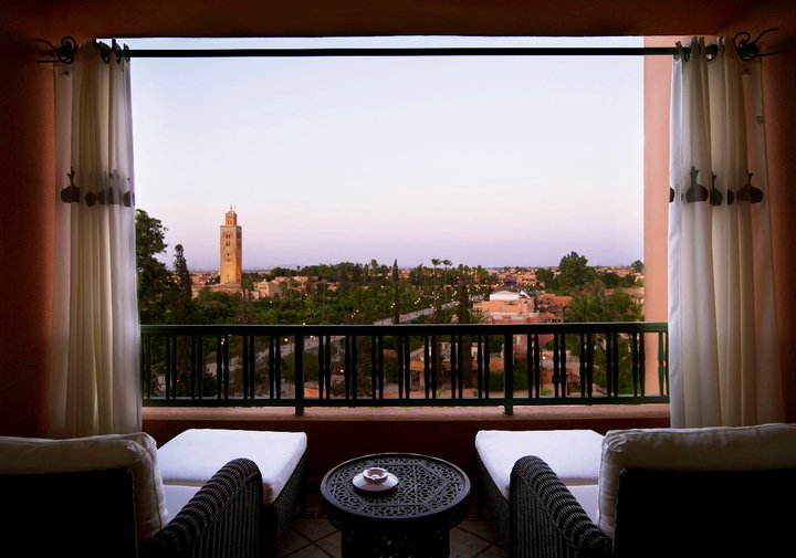 Vista do Hotel Mamounia ©La Moumia Marrakech