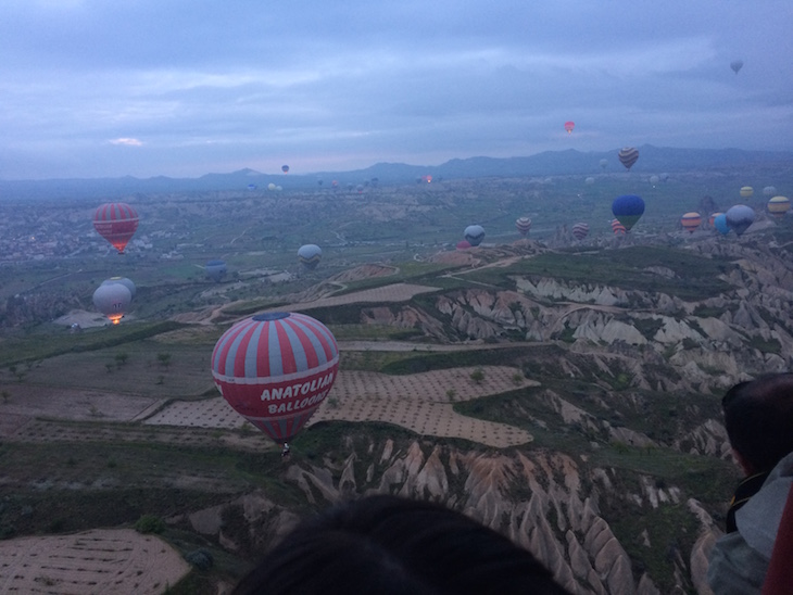 Balões de ar quente na Capadócia - Turquia ©Viaje Comigo