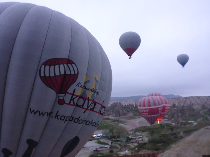 Balões de ar quente na Capadócia - Turquia ©Viaje Comigo