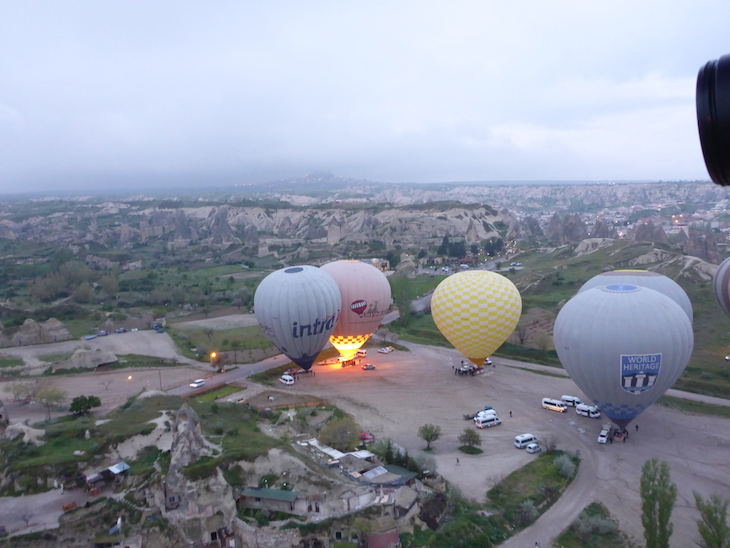 Balões de ar quente na Capadócia - Turquia ©Viaje Comigo