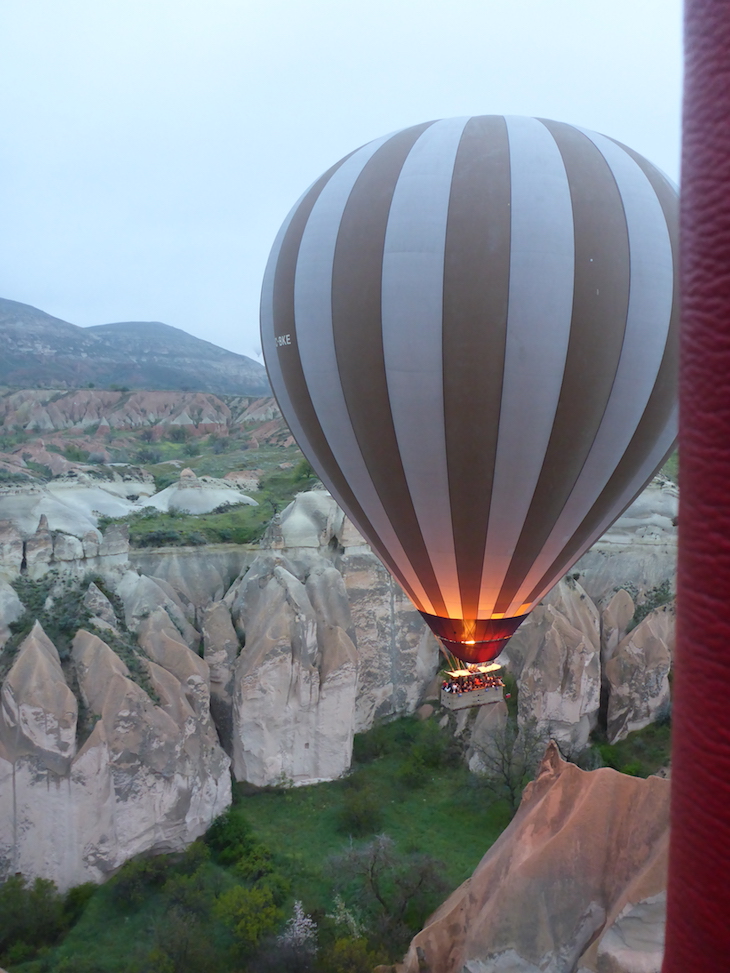 Balões de ar quente na Capadócia - Turquia ©Viaje Comigo