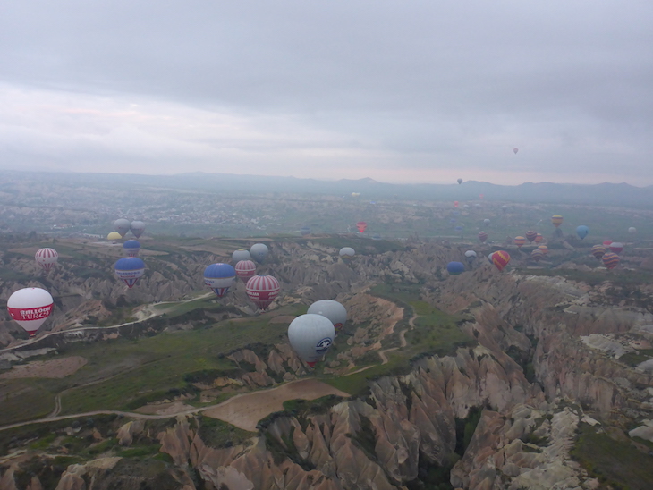 Balões de ar quente na Capadócia - Turquia ©Viaje Comigo