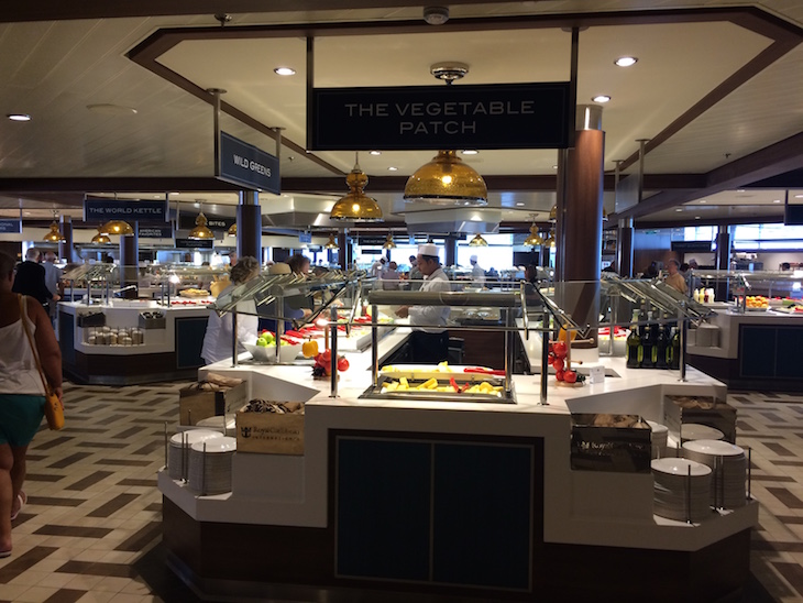 Buffet no Anthem of the Seas ©Viaje Comigo