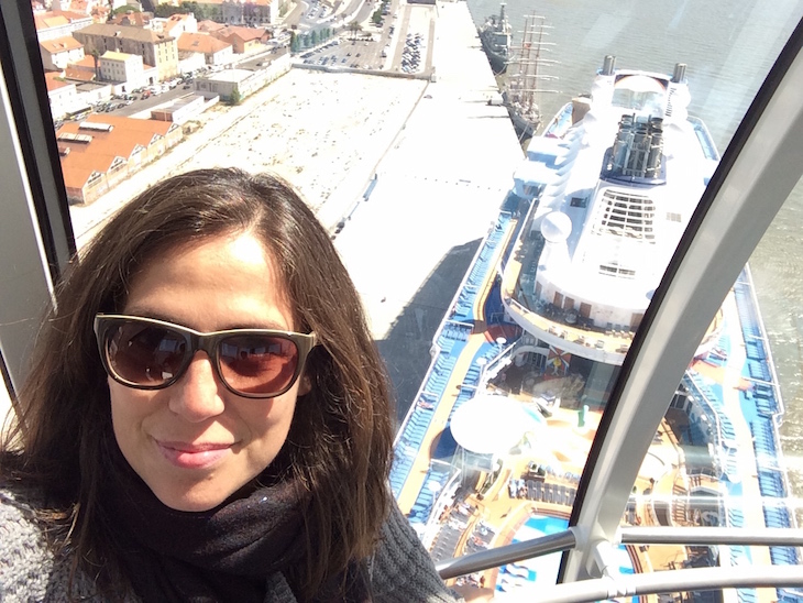 Eu no North Star - Anthem of the Seas ©Viaje Comigo